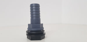 Tank Connector, Hosetail with Washer and Backnut - Freeflush Rainwater Harvesting Ltd. 