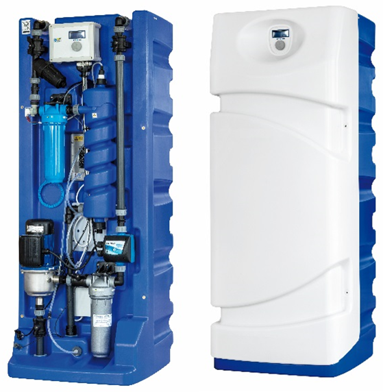 HydroInfinity Rainsafe rainwater to drinking water treatment console