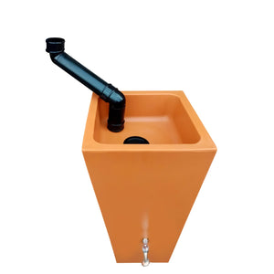 100 litre Manhattan Twist Water Butt Planter