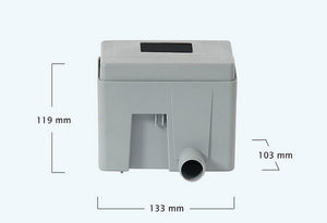 Slim Sandstone Effect Water Butt -300 litre - Freeflush Rainwater Harvesting Ltd. 