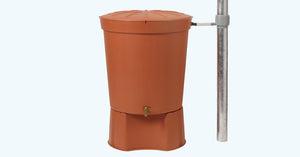 Toscana water butt 300 litre water butt - Freeflush Rainwater Harvesting Ltd. 