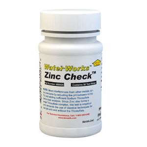 Water Test Kit for Zinc (50 strips)