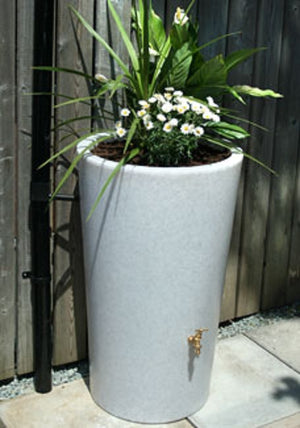 City Water Butt Planter 180 Litre